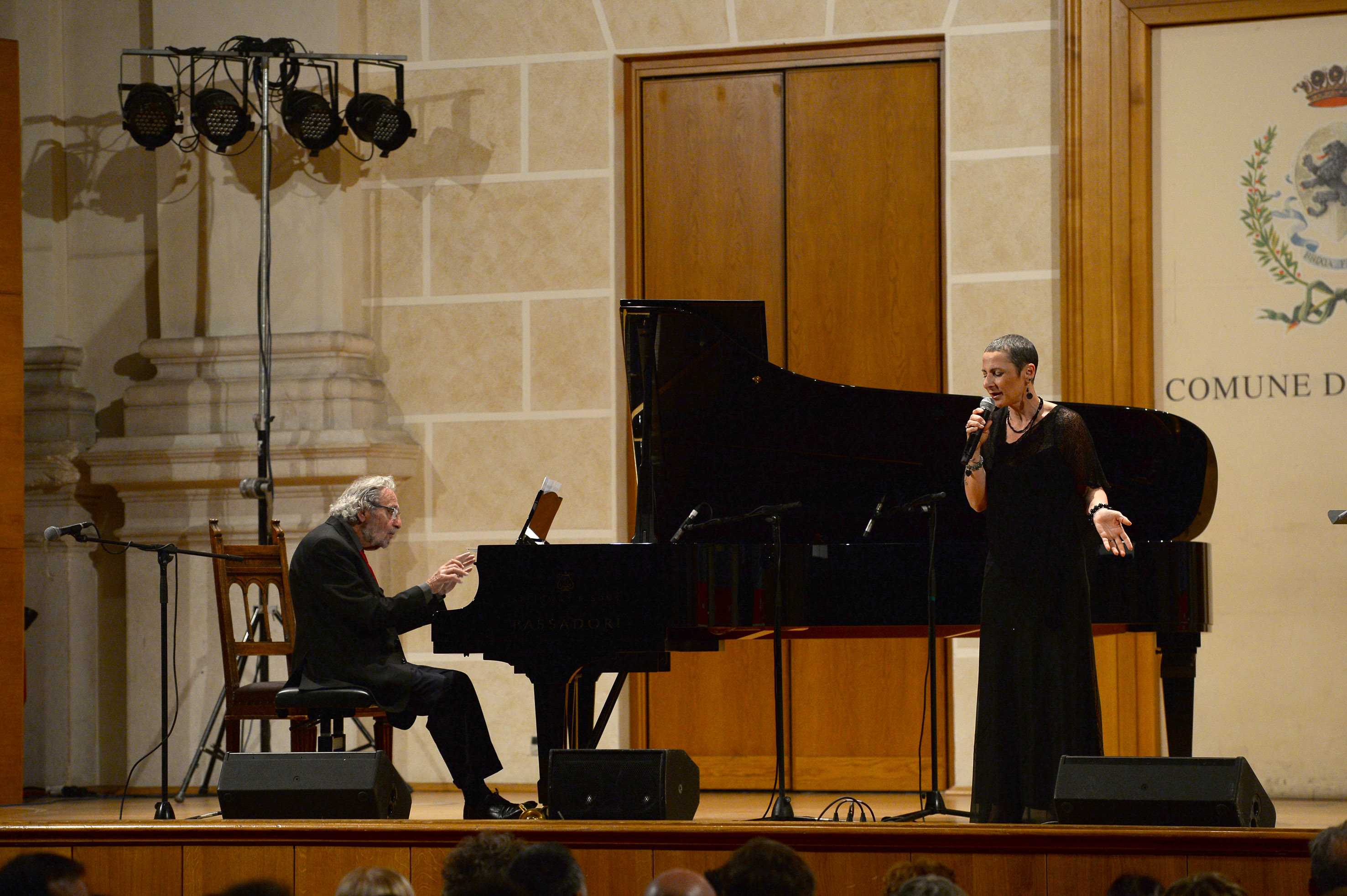 cantattrice Anna Maria Castelli durante Tivoli Festival 2015